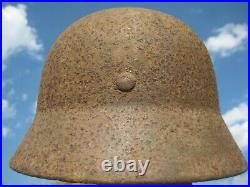 WWII German Helmet M40 Stalhelm HS62
