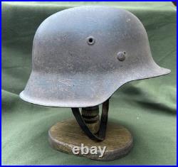 WWII German Helmet M42 No Decal CLK64 Named WWII German Helmet M42 No Decal CLK64 Named