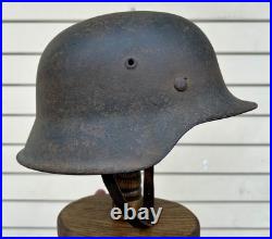 WWII German Helmet M42 No Decal CLK64 Named WWII German Helmet M42 No Decal CLK64 Named