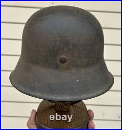 WWII German Helmet M42 No Decal CLK64 Named WWII German Helmet M42 No Decal CLK64 Named