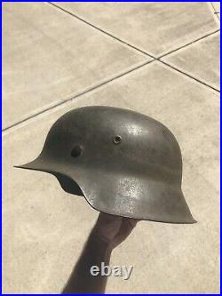 WWII German Helmet Original 1942 With Liner