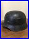 WWII-German-Helmet-Reissue-Camo-Helmet-Q64-Original-Complete-01-lh