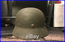 WWII German Iron Helmet M-40