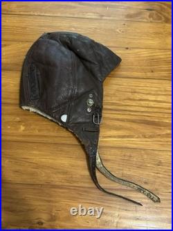 WWII German Luftwaffe FK33 Winter Flight Helmet WW2 Original