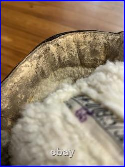 WWII German Luftwaffe FK33 Winter Flight Helmet WW2 Original