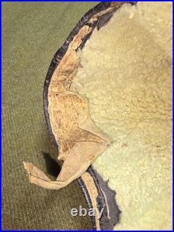 WWII German Luftwaffe Leather Flying Helmet