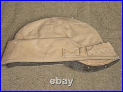 WWII German Luftwaffe Leather Flying Helmet