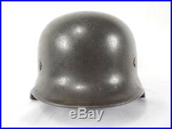 WWII German M1935 Double Decal Luftwaffe Helmet Q66/4287