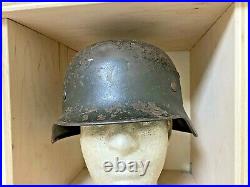 WWII German M35 Army Helmet With Liner (Re Issued)