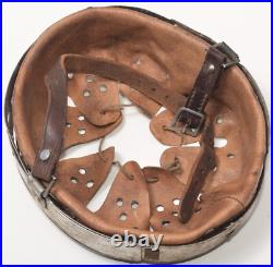 WWII German M35 Helmet Liner and Chinstrap Size 62 55 M31 1938 Reinforced Band WWII German M35 Helmet Liner and Chinstrap Size 62 55 M31 1938 Reinforced Band