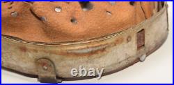 WWII German M35 Helmet Liner and Chinstrap Size 62 55 M31 1938 Reinforced Band WWII German M35 Helmet Liner and Chinstrap Size 62 55 M31 1938 Reinforced Band
