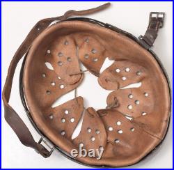 WWII German M35 Helmet Liner and Chinstrap Size 62 55 M31 1938 Reinforced Band WWII German M35 Helmet Liner and Chinstrap Size 62 55 M31 1938 Reinforced Band