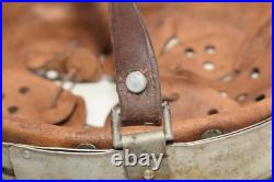 WWII German M35 Helmet Liner and Chinstrap Size 62 55 M31 1938 Reinforced Band WWII German M35 Helmet Liner and Chinstrap Size 62 55 M31 1938 Reinforced Band