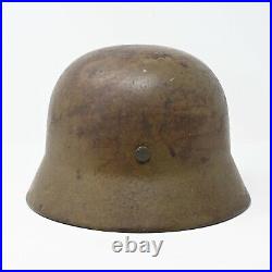 WWII German M35 Helmet Stahlhelm Norwegian Reissue SF64 Double Decal Original