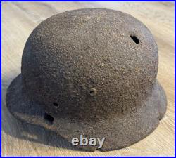 WWII German M35 Relic Helmet Estate Find
