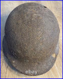 WWII German M35 Relic Helmet Estate Find