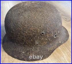 WWII German M35 Relic Helmet Estate Find