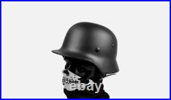WWII German M35 Steel Helmet Stahlhelm Combat Replica Retro Headwear Collectible