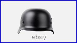 WWII German M35 Steel Helmet Stahlhelm Combat Replica Retro Headwear Collectible