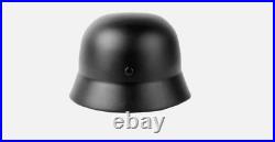 WWII German M35 Steel Helmet Stahlhelm Combat Replica Retro Headwear Collectible