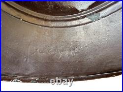 WWII German M38 Air Defense Luftschutz Gladiator original Helmet