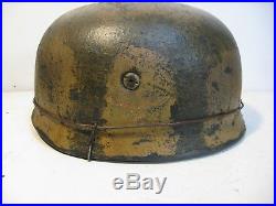 WWII German M38 Fallschirmjager Normandy Paratrooper Helmet