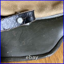 WWII German M40 Helmet NS 66 6076 With Inspection Stamp New Liner And Strap