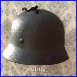 WWII German M40 Helmet Wall Light, Vintage, Trench Art Style, Custom Made, Loft