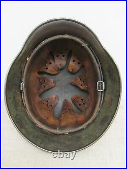 WWII German M40 Steel Helmet in Original Paint