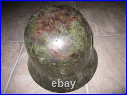 WWII German M40 steel helmet with Finnish liner size 58