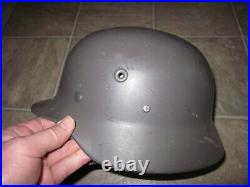 WWII German M40 steel helmet with Finnish liner size 60