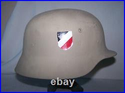 WWII German M42 Helmet Model Z Restoration