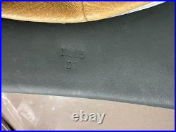 WWII German M42 Helmet Restored Original Shell with New Liner