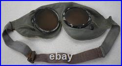 WWII German Wehrmacht Army Protective helmet Goggles glasses military motorcycle