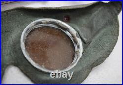 WWII German Wehrmacht Army Protective helmet Goggles glasses military motorcycle