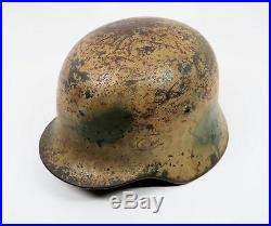 WWII German Wehrmacht Heer camouflage camo combat helmet US Italian Army soldier