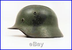WWII German Wehrmacht camouflage camo steel helmet US Army WW1 Air Corps estate