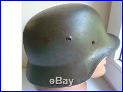 WWII German helmet M35, early, rare