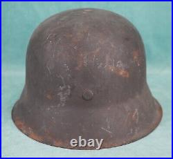 WWII German soldier uniform Helmet M42 US Army combat vet stahlhelm liner estate