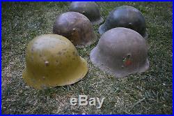 WWII German type helmets for Bulgarian army German Ally 5 pieces FREE SHIPPING
