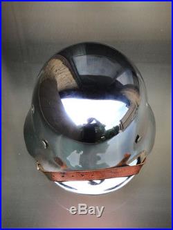WWII Issue Chromed Steel M35 German Helmet