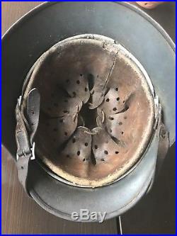 WWII Original DD LW German Helmet