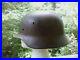WWII-WW2-German-M-40-Helmet-Size-66-Shell-SE66-Serial-1086-Elite-Lot-01-ilj