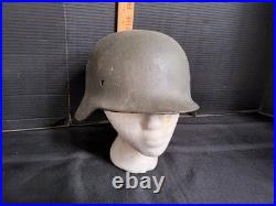 WWII WW2 German M40/55 Stahlhelm Steel Helmet