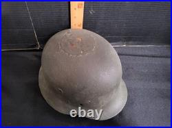 WWII WW2 German M40/55 Stahlhelm Steel Helmet