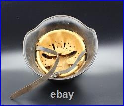 WWII WW2 German Original M34 Civil Police Fire Helmet Combat Stahlhelm