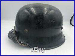 WWII WW2 German Police Helmet