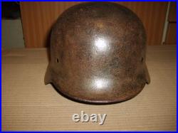 WWII WW2 German helmet M-35/66