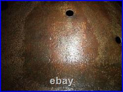 WWII WW2 German helmet M-35/66