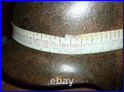 WWII WW2 German helmet M-35/66